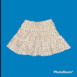💙❤️ blue and red heart skort: size 3t 💙❤️